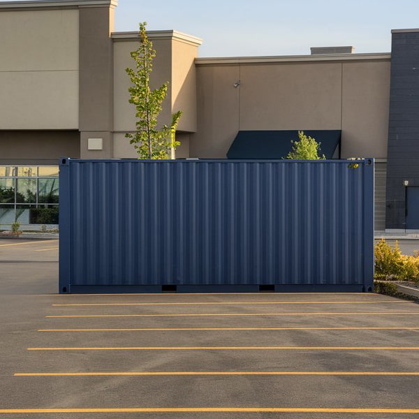 our commercial storage containers are designed to be both weatherproof and secure